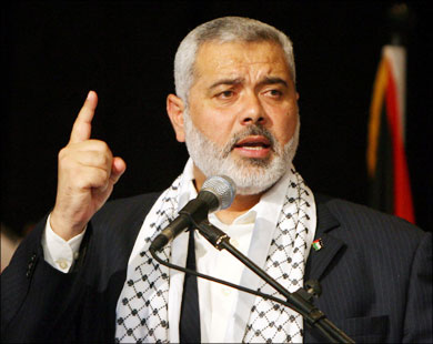 هنیة یؤکد ان علاقات حماس مع ایران متینة
